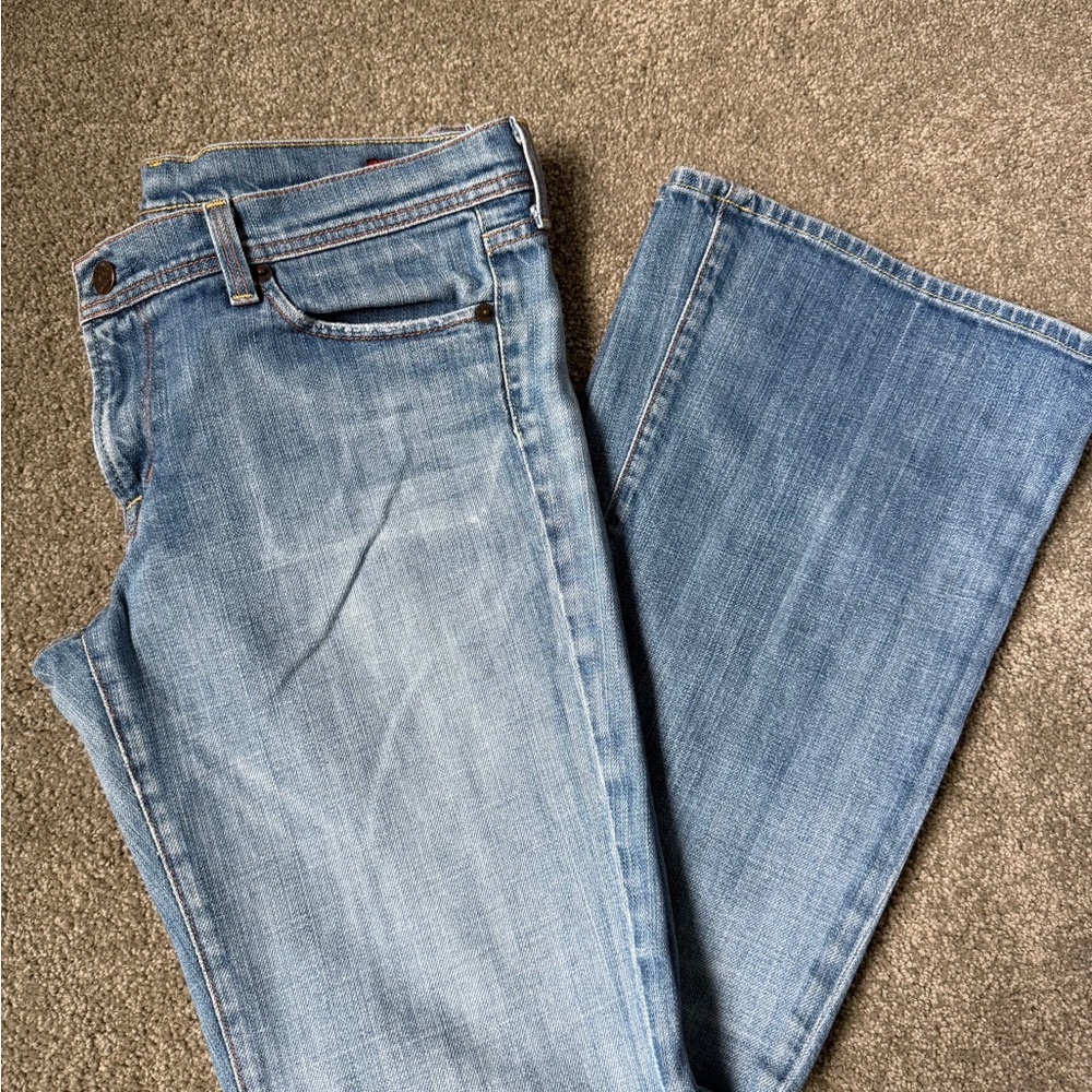 Citizens Of Humanity Medium Blue Flare Jeans